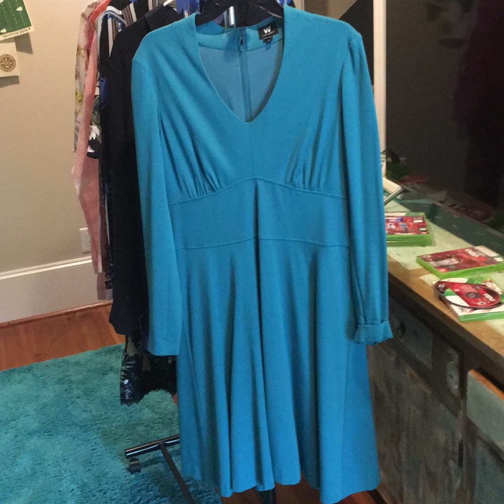 W by Worth Teal Dress